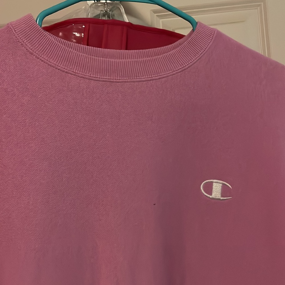 Purple Champion sweatshirt